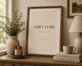 GERT LUSH | Fine Art Print