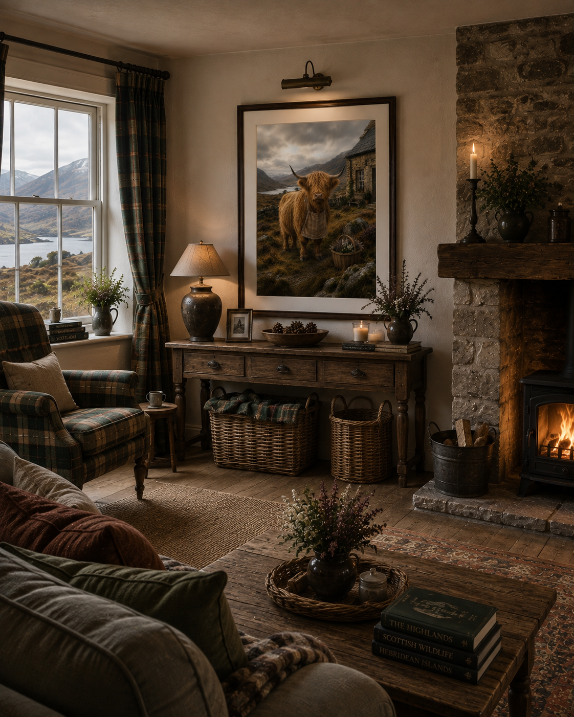 The Lady Of The Lodge| Fine Art Print