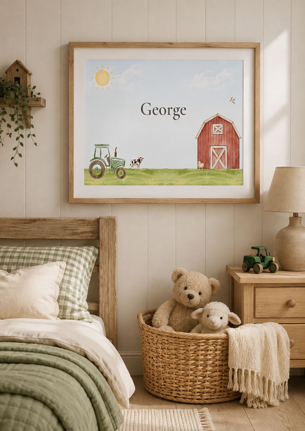 Personalised Farm Name Print | Digital Download