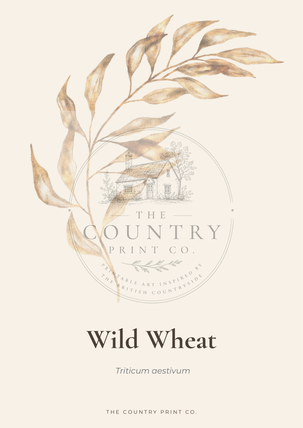 Wild Wheat| Digital Download