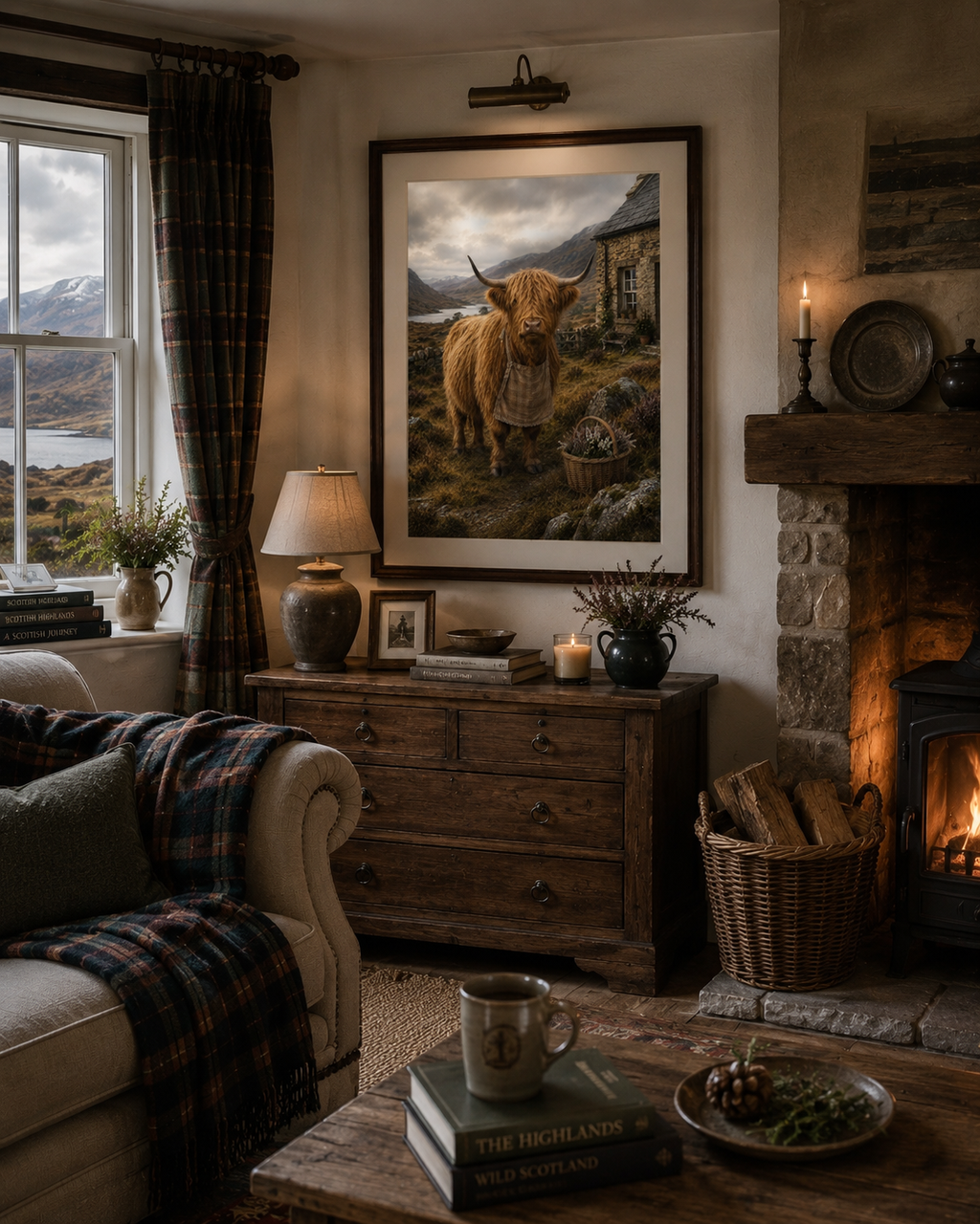 The Lady Of The Lodge| Fine Art Print