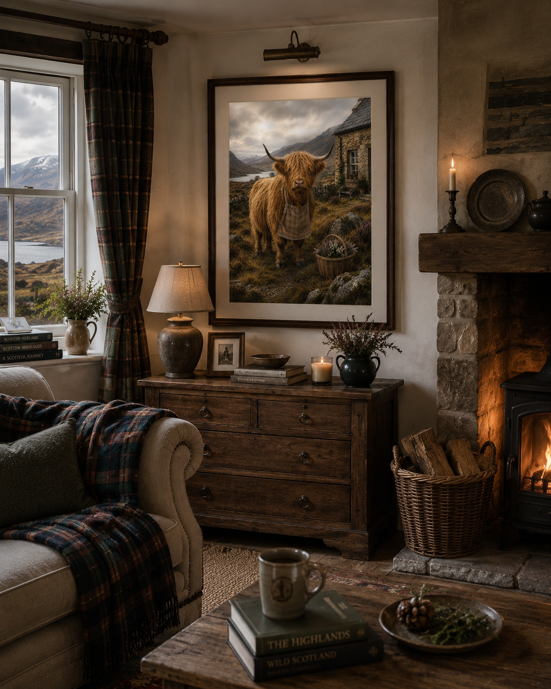 The Lady Of The Lodge| Fine Art Print