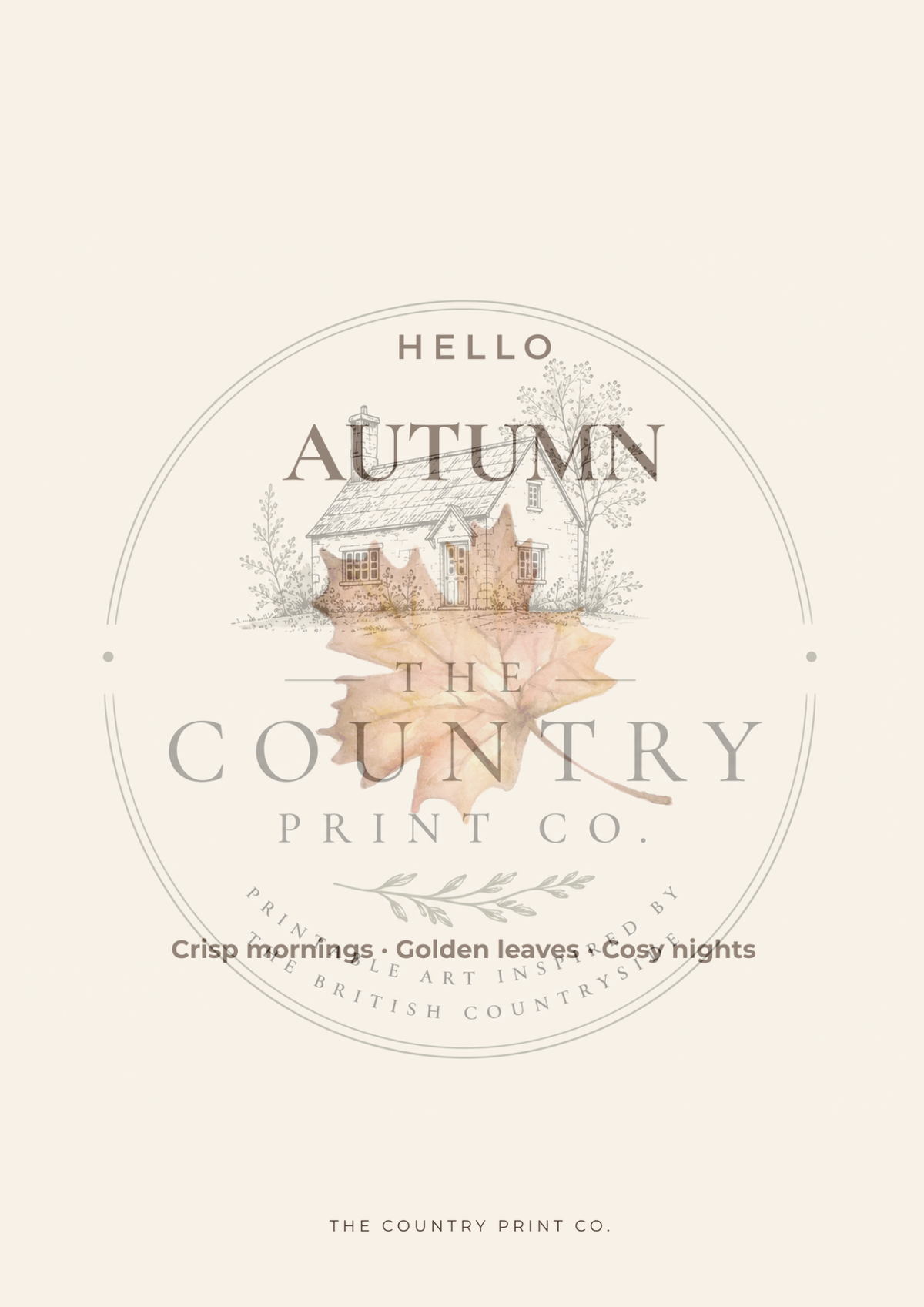 Hello Autumn| Digital Download