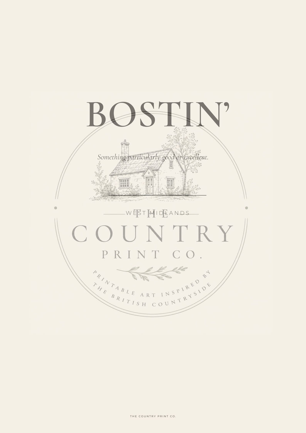 BOSTIN'| Digital Download