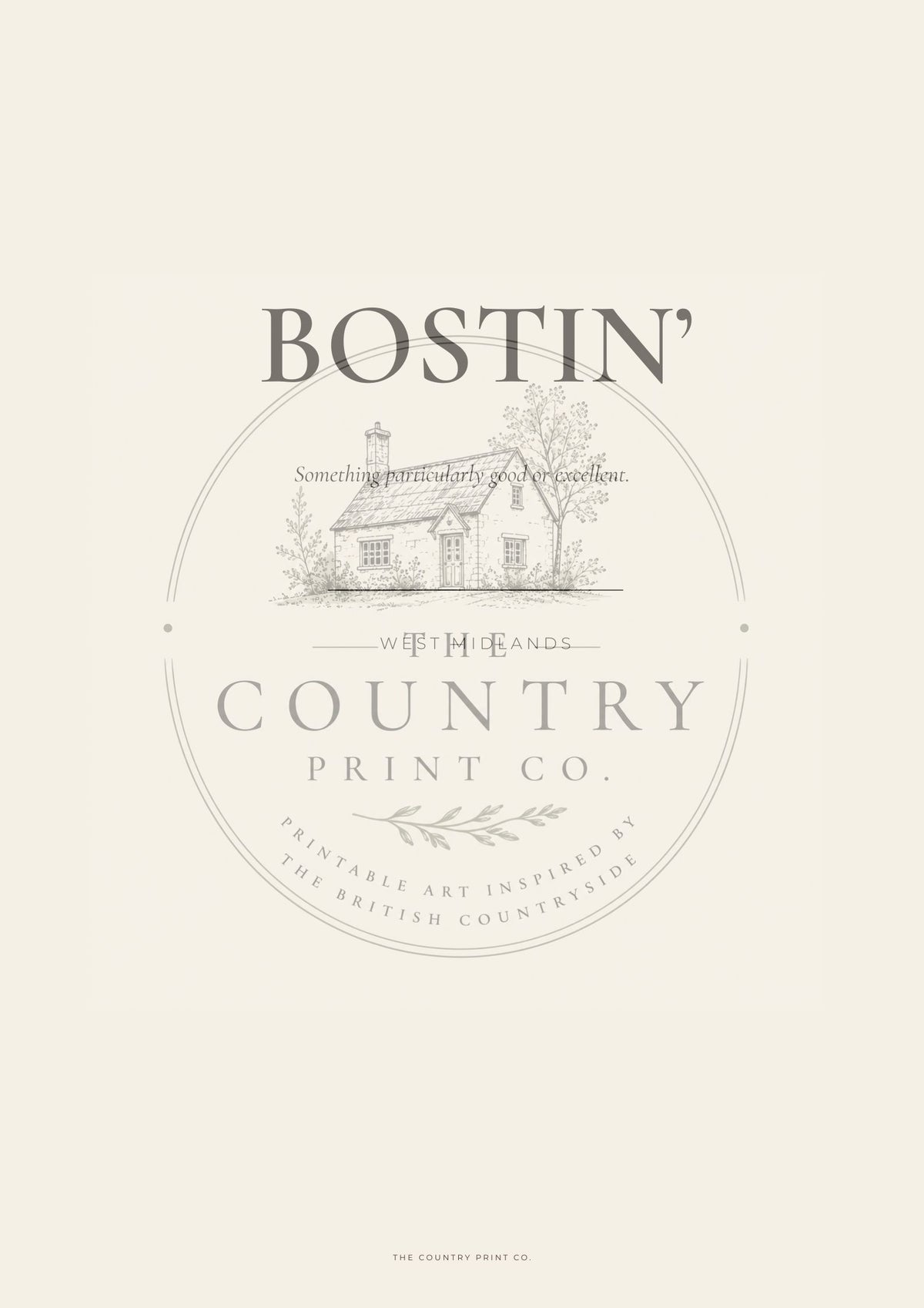 BOSTIN'| Digital Download