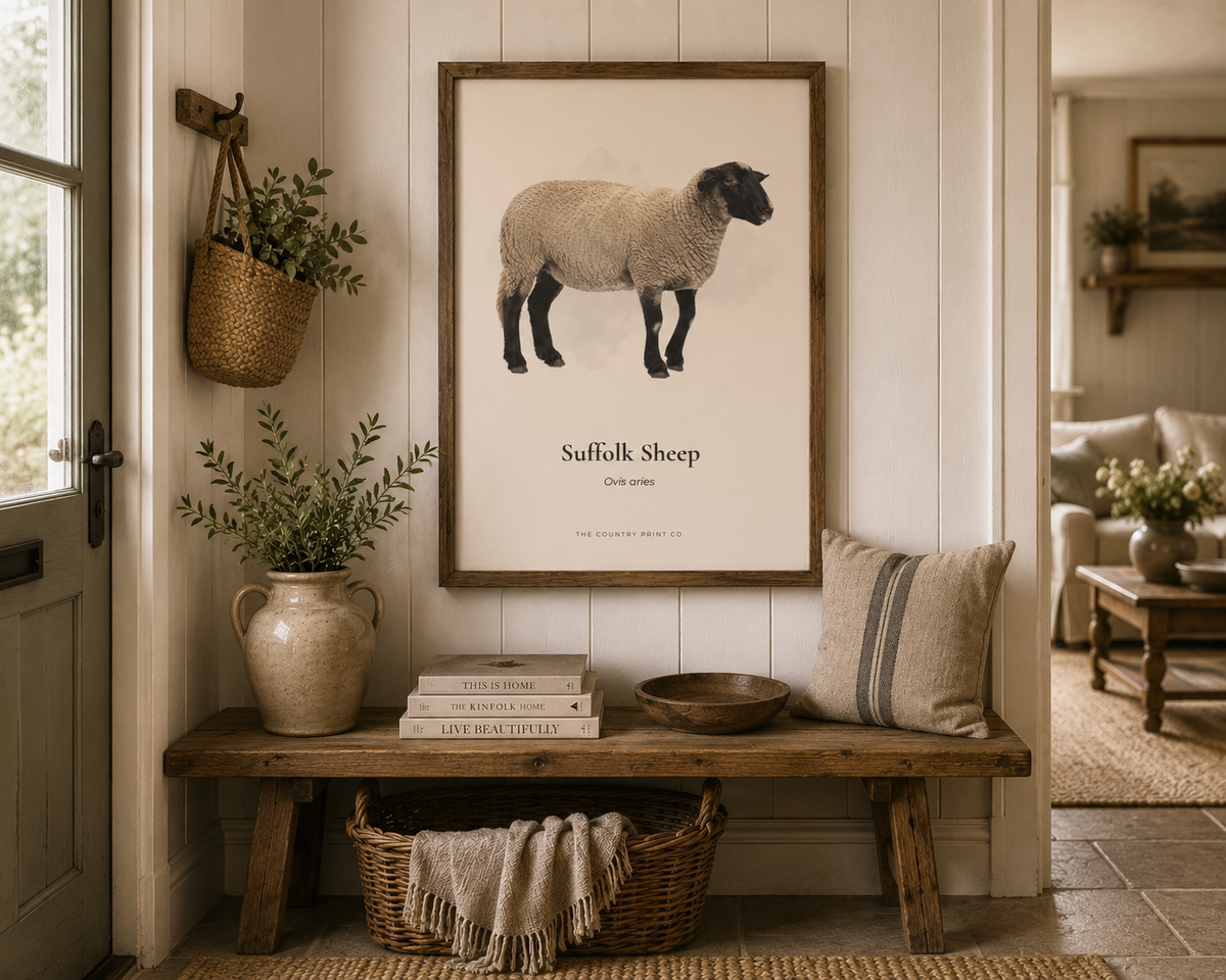 Suffolk Sheep | Fine Art Print