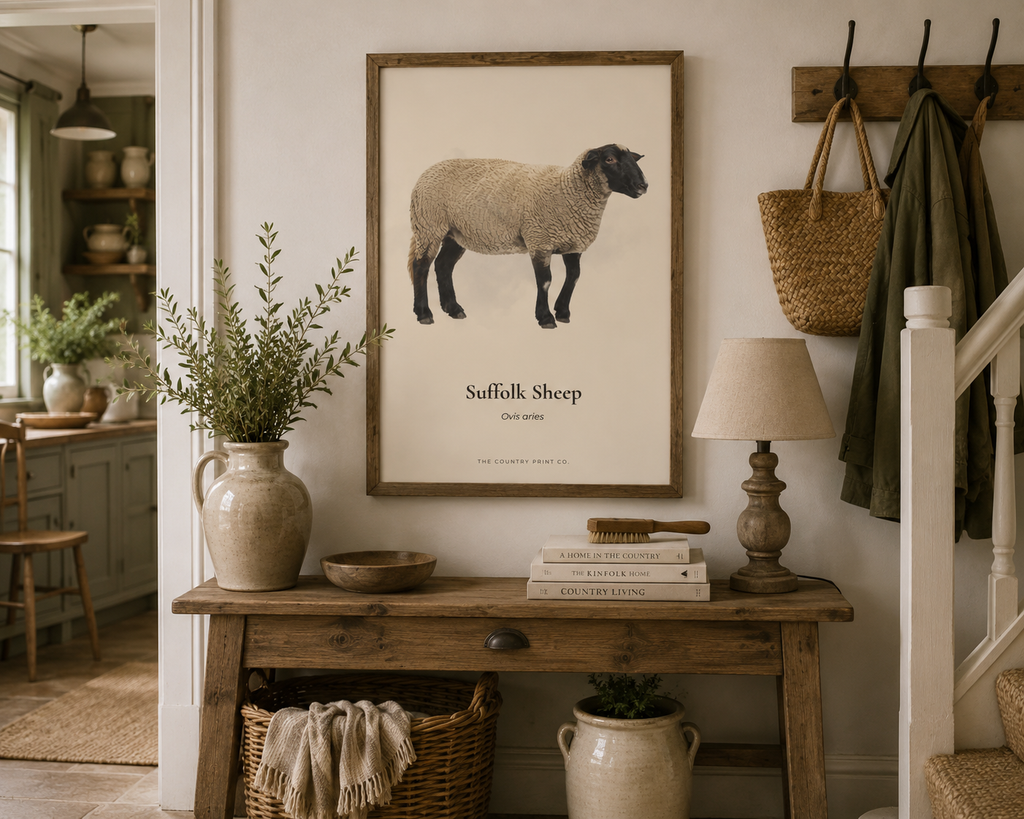 Suffolk Sheep | Fine Art Print