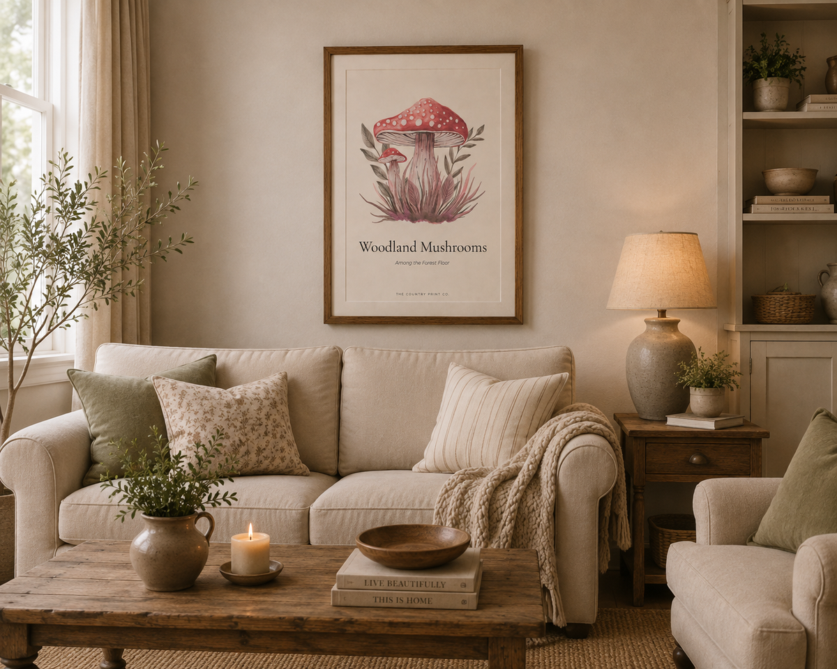 Woodland Mushroom | Fine Art Print