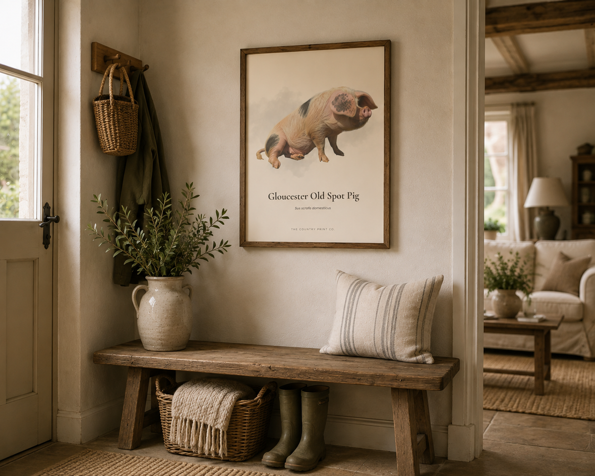 Gloucester Old Spot Pig | Digital Download