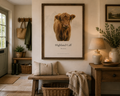 Highland Calf| Digital Download