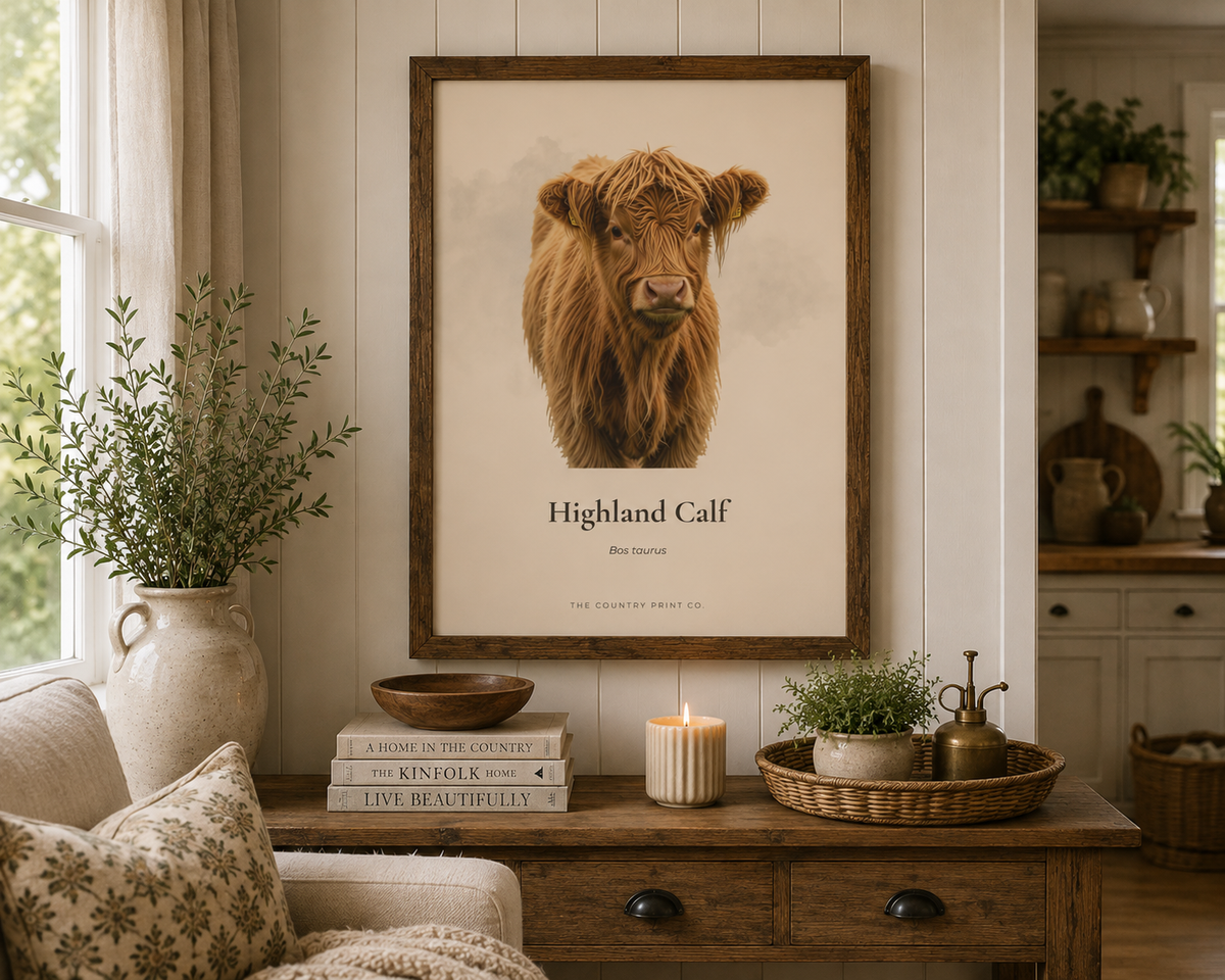Highland Calf | Fine Art Print