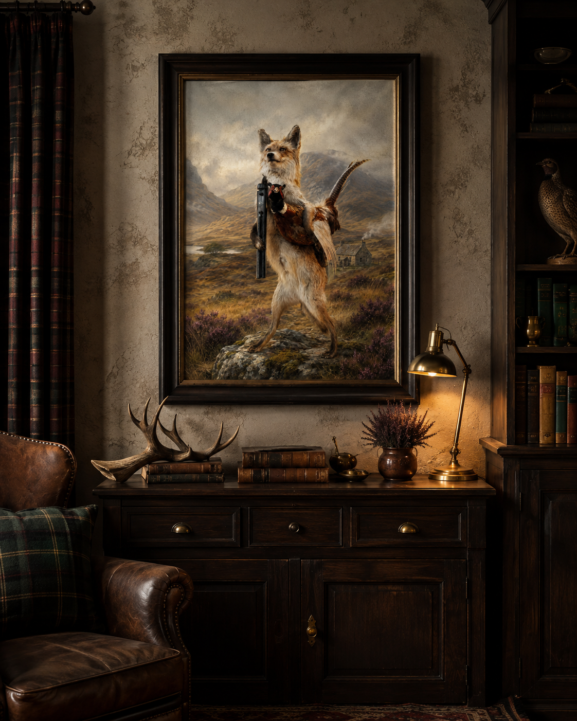 The Red Gentleman | Fine Art Print