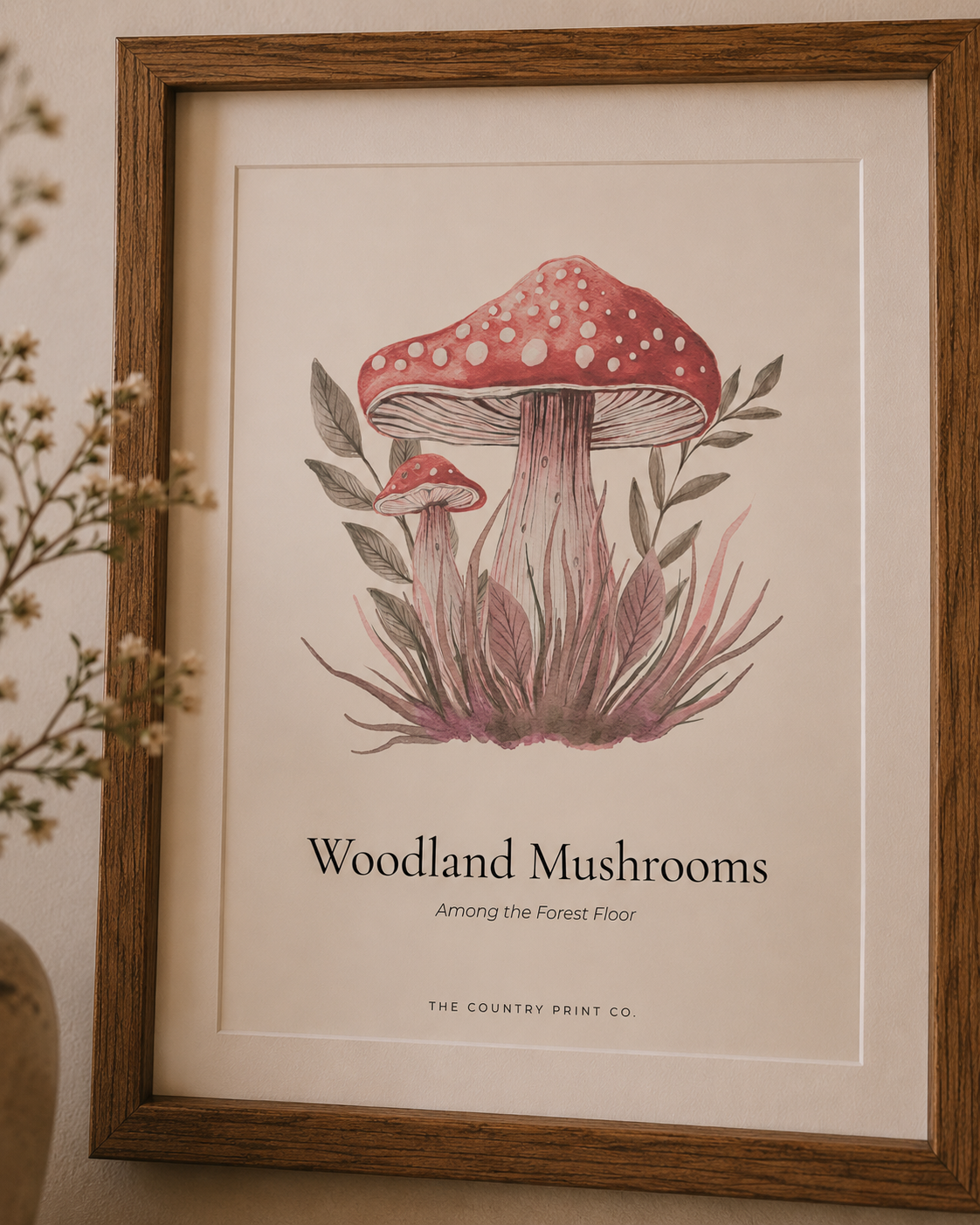 Woodland Mushroom | Digital Download