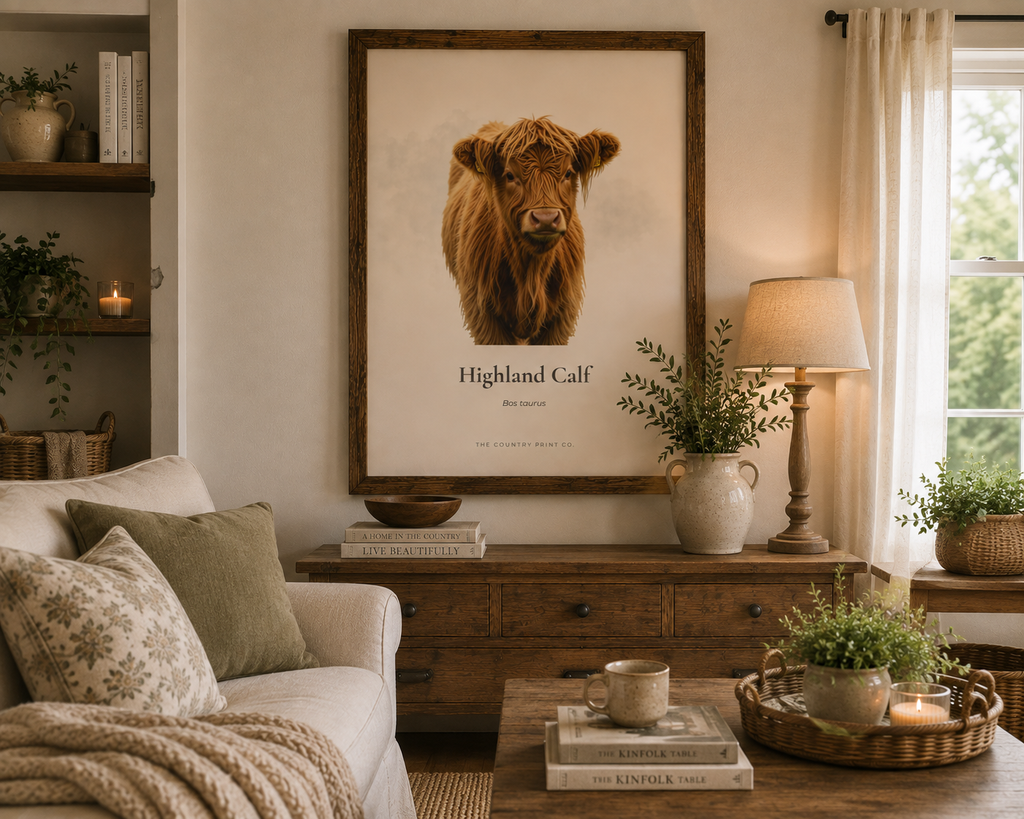 Highland Calf| Digital Download