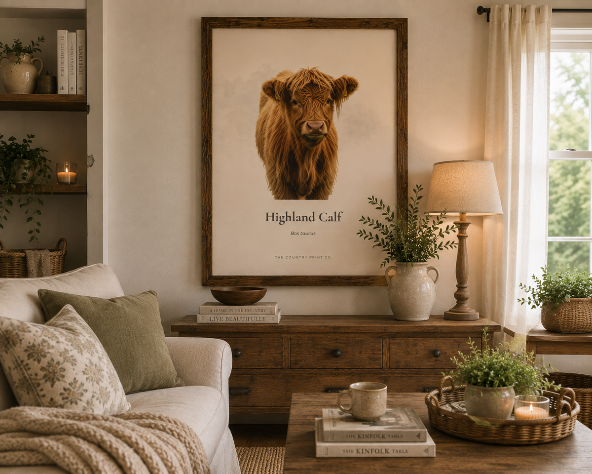 Highland Calf | Fine Art Print