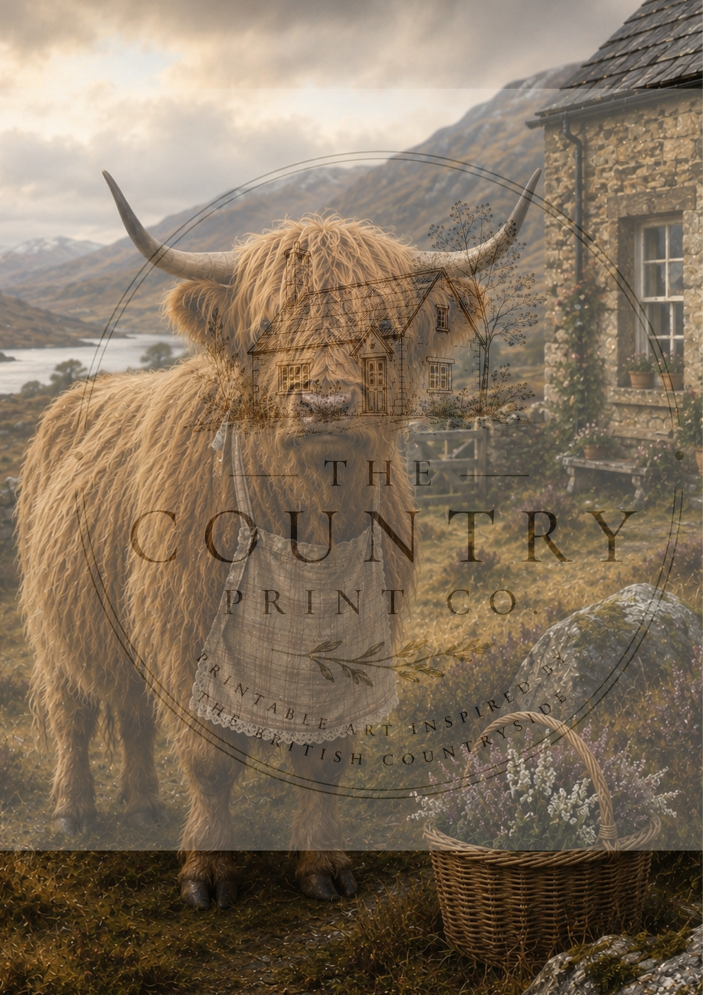 The Lady Of The Lodge| Fine Art Print