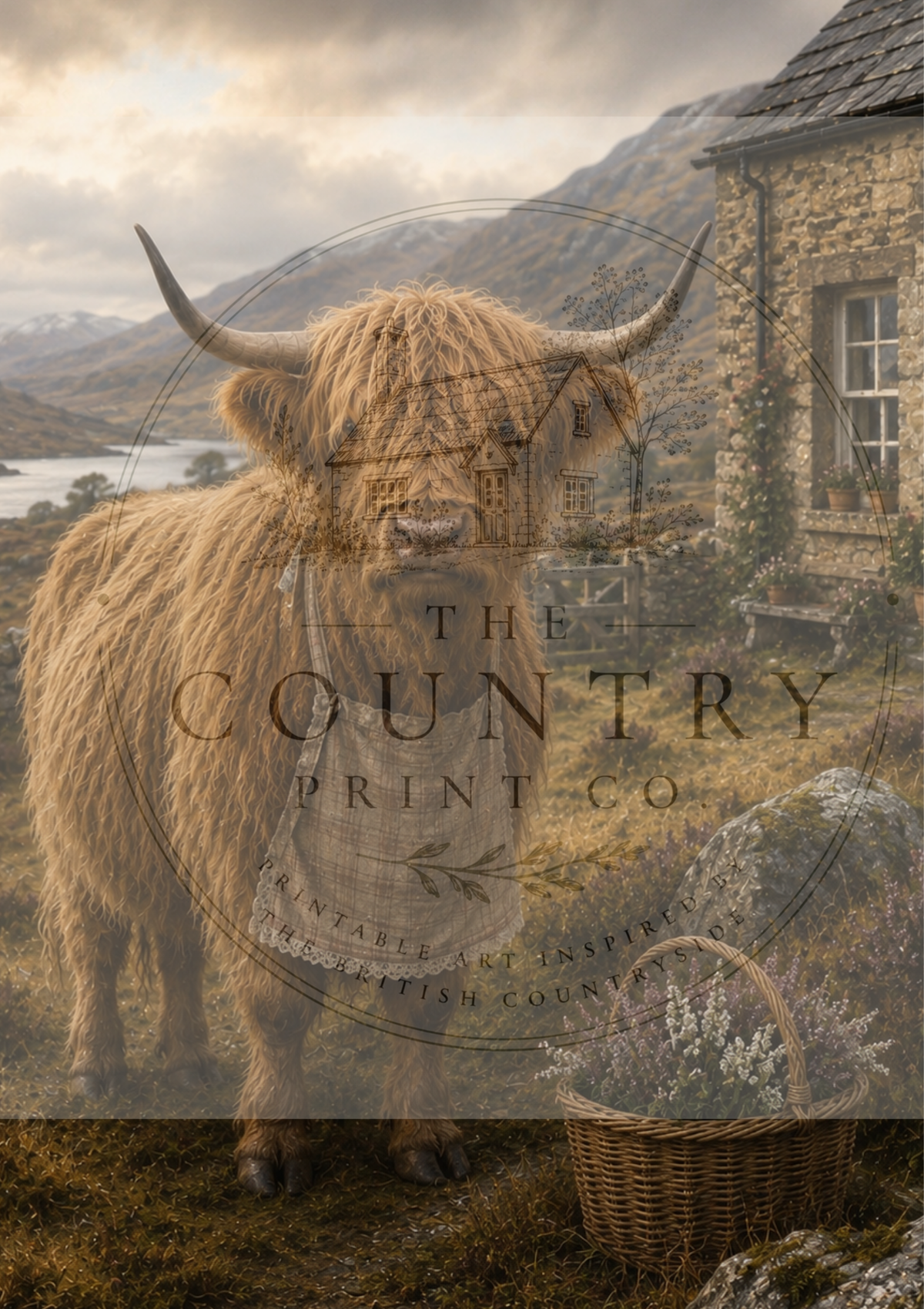 The Lady Of The Lodge| Fine Art Print